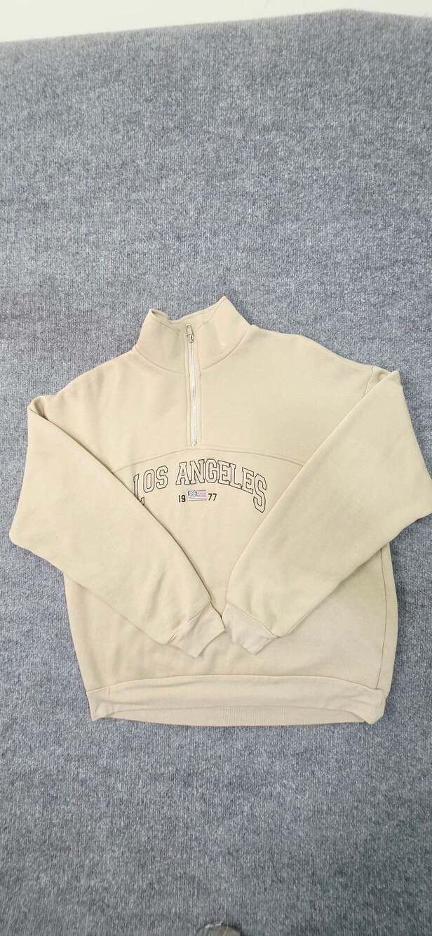 Urban Nation Los Angeles 1977 Quarter Zip Fleece Sweatshirt